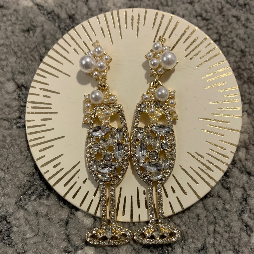 Champagne Earrings